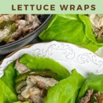 low carb cheesesteak wrap